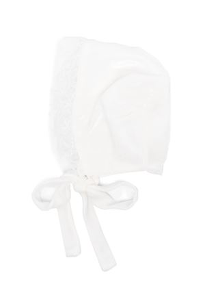 White silk blend hat LA STUPENDERIA KIDS | CBCP54V75.